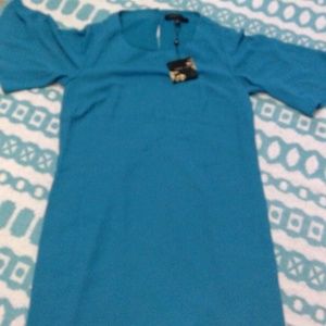 Forest Lily  Blue shift  dress *NEW* $ 95